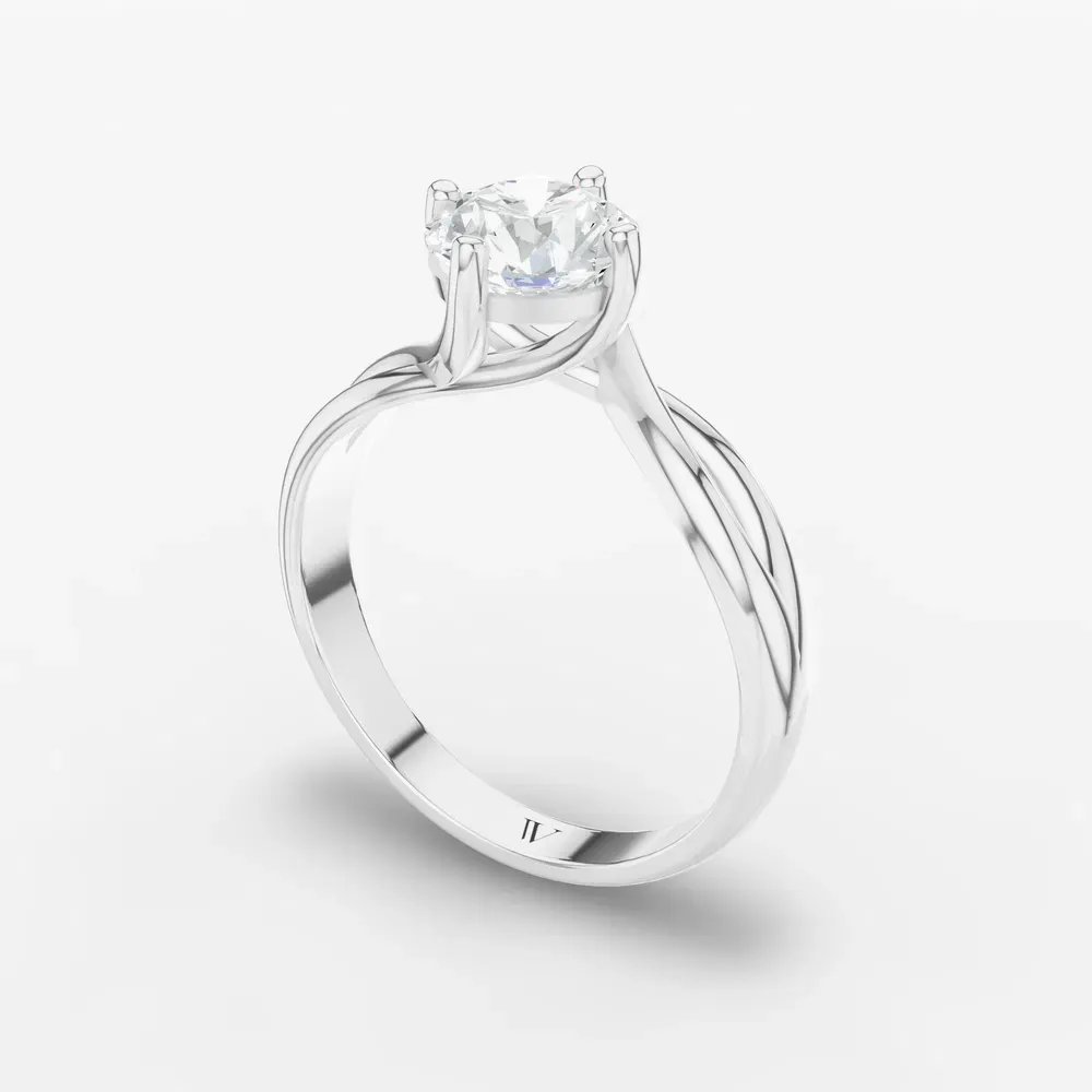 Ruby Round 14KW Ring - Loading
