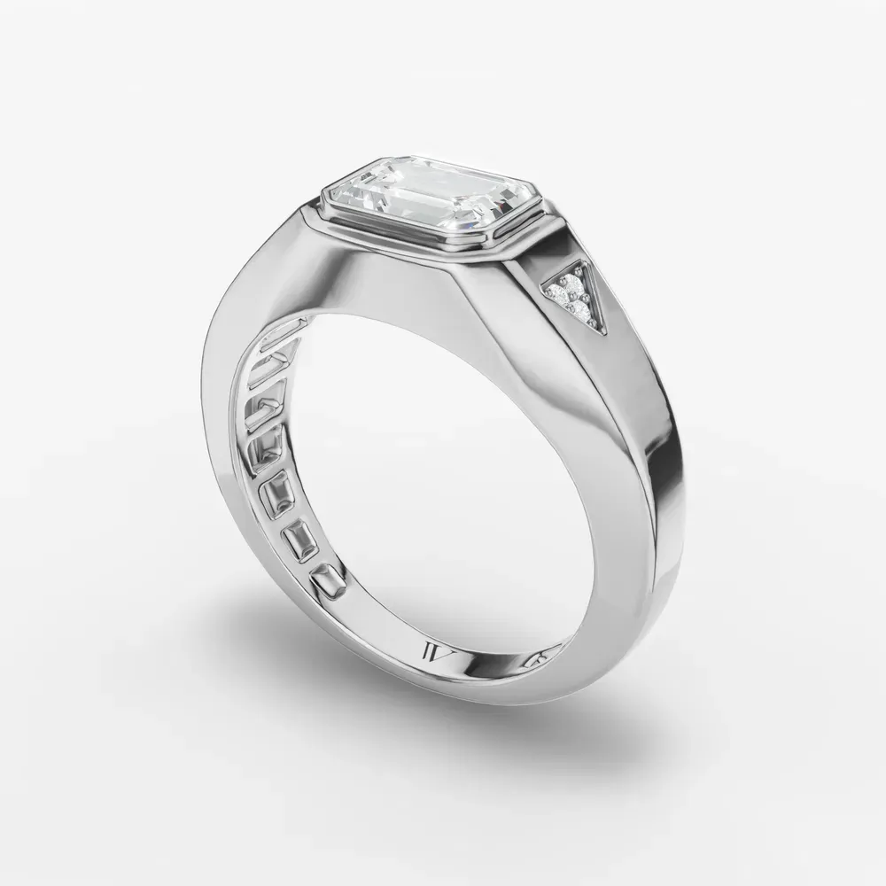 Gravity Emerald 14KW Ring - Loading