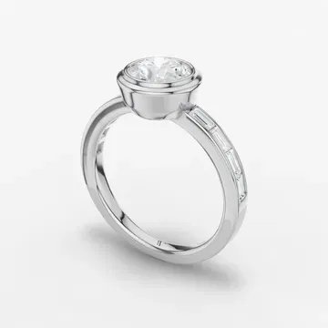 Celeste Round 14KW Ring - Loading