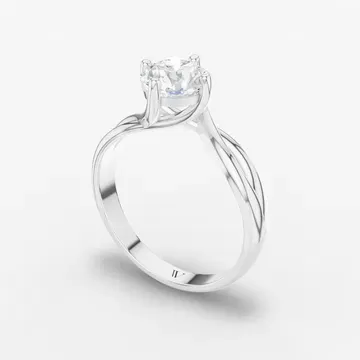 Ruby Round 14KW Ring - Loading