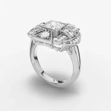 Prism Princess 14KW Ring - Loading