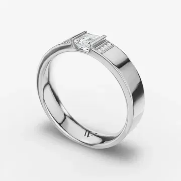 Zirra Emerald 14KW Ring - Loading